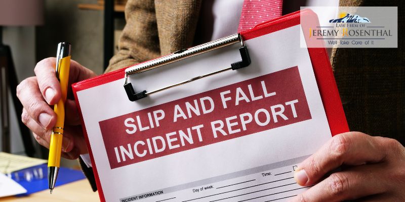 Slip And Fall Incident Report